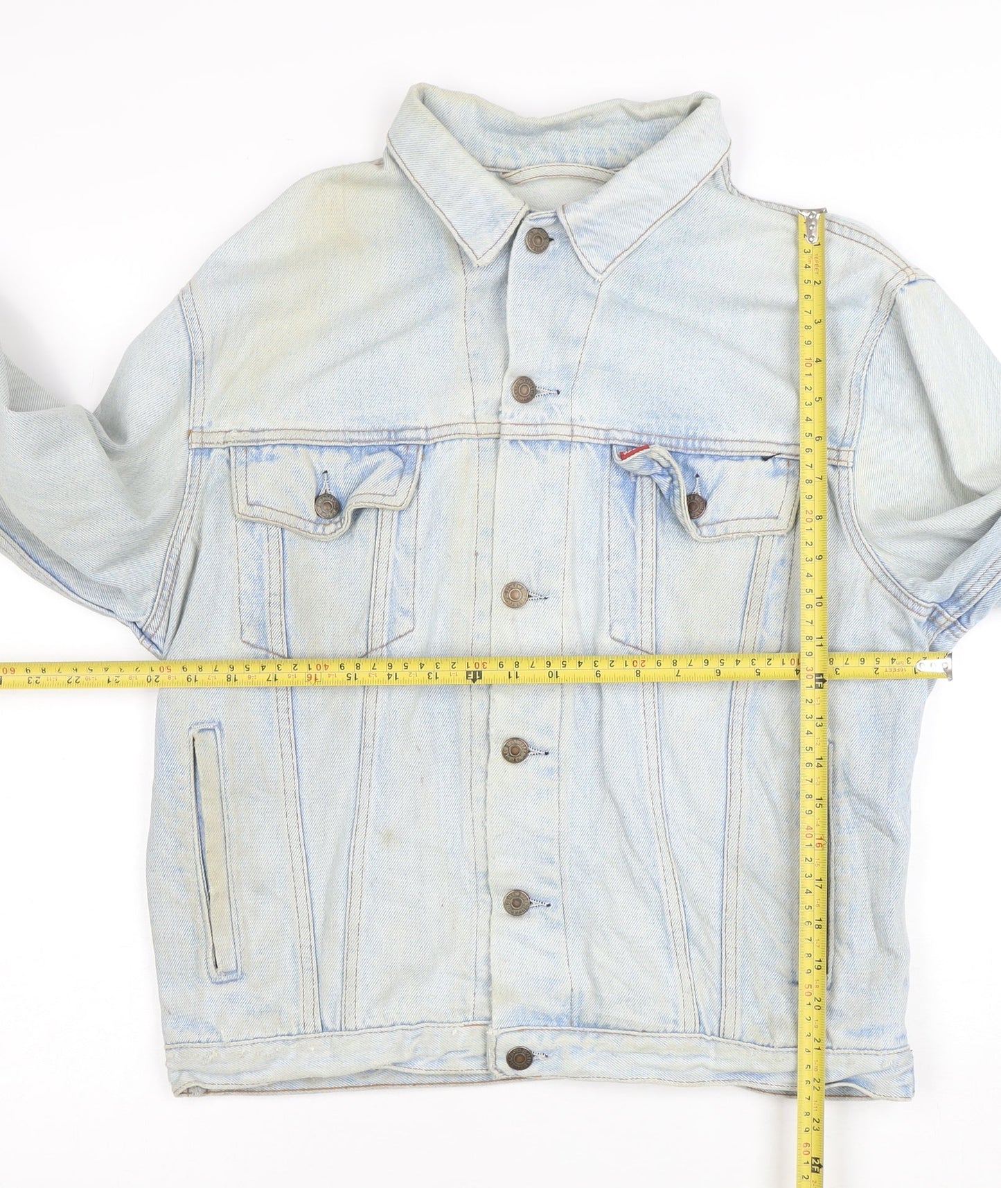 Levi's Men's Blue Denim Classic Button Jacket Size M