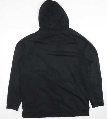 Nike Mens Black XL Full Zip Dri-FIT Hoodie Sportswear