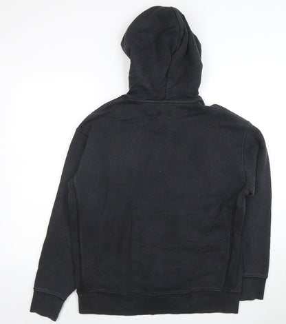 Levi's Men's Black Pullover Hoodie Fleece Regular Fit Size S