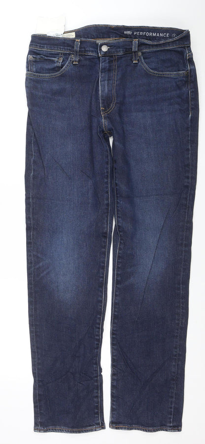 Levi's Mens Blue 511 Slim Fit Denim Jeans W33 L32