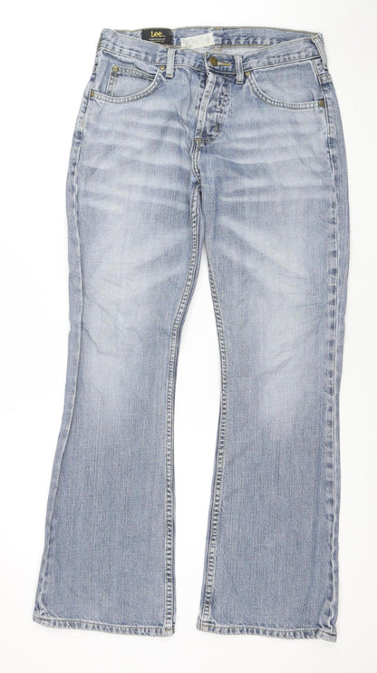 Lee Women’s Blue Straight Leg Denim Jeans Size 30 Regular