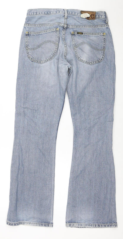 Lee Women’s Blue Straight Leg Denim Jeans Size 30 Regular