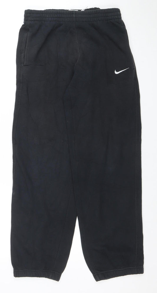 Nike Boys Black 12-13 Years Jogger Activewear Trousers