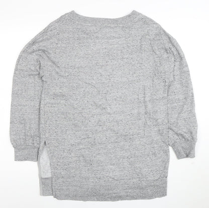 GAP Womens Grey Long Sleeve Pullover Sweatshirt Size S
