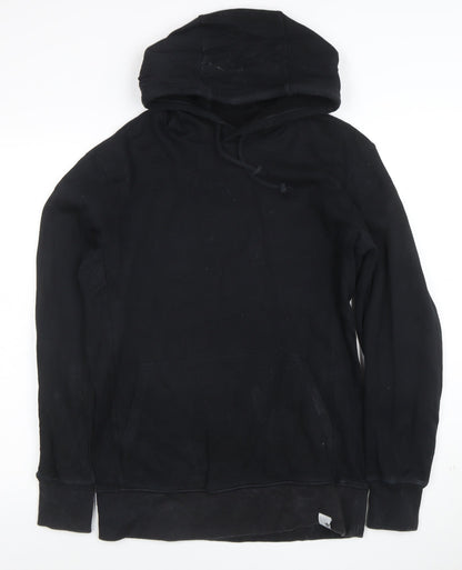 adidas Men's Black Pullover Hoodie S Regular Fit Sportswear