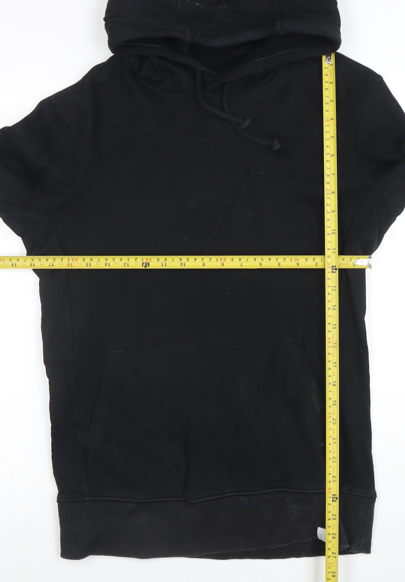 adidas Men's Black Pullover Hoodie S Regular Fit Sportswear