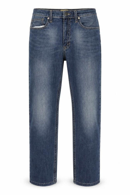 Wrangler 20X Men's Blue Regular Fit Straight Denim Jeans 36x36