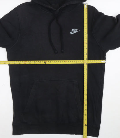 Nike Men's Black Pullover Hoodie Small Fleece Sportswear