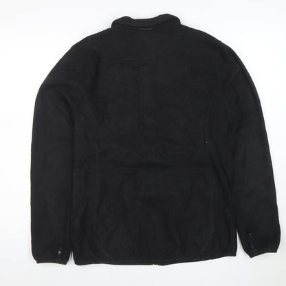 The North Face Women's Black Fleece Full Zip Jacket L