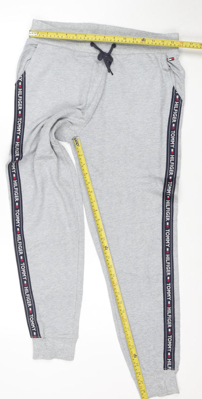 Tommy Hilfiger Men's Grey Jogger Sweatpants M Regular Fit