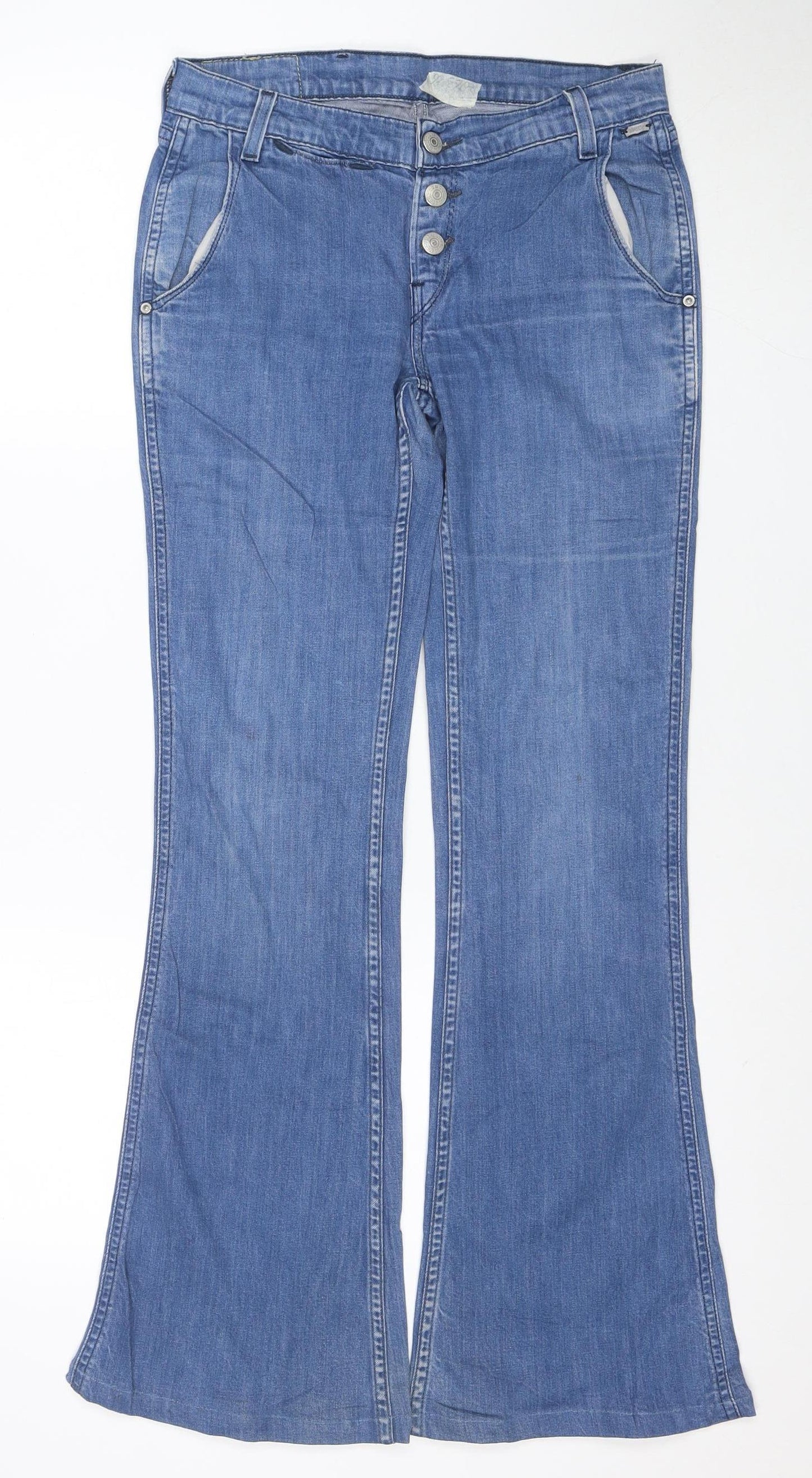 Levi's Women's Blue Bootcut Stretch Denim Jeans Size 10 Regular
