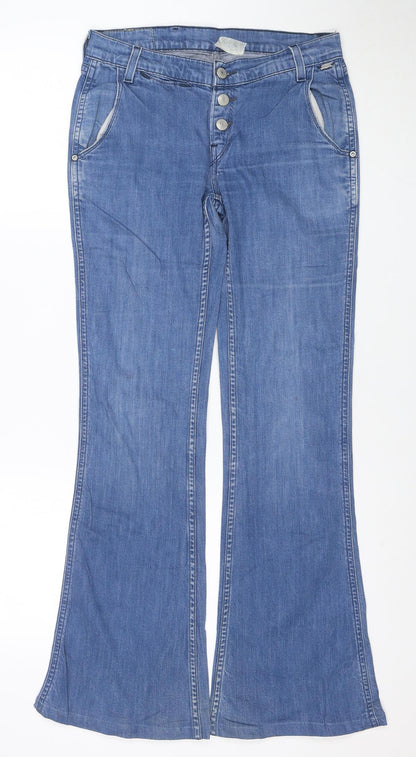 Levi's Women's Blue Bootcut Stretch Denim Jeans Size 10 Regular