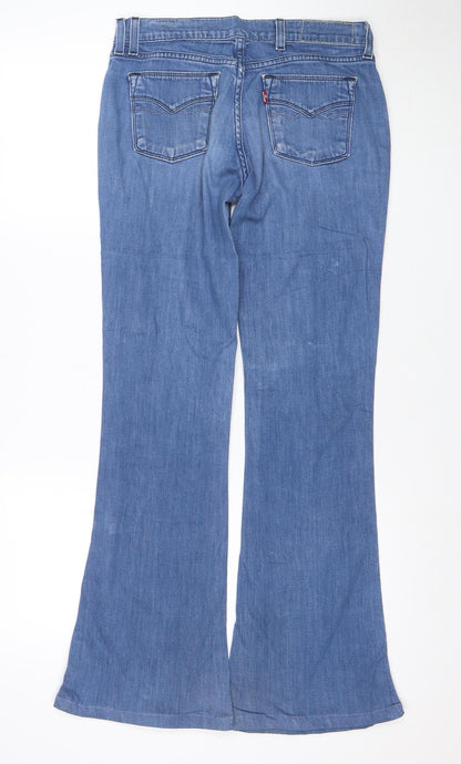 Levi's Women's Blue Bootcut Stretch Denim Jeans Size 10 Regular