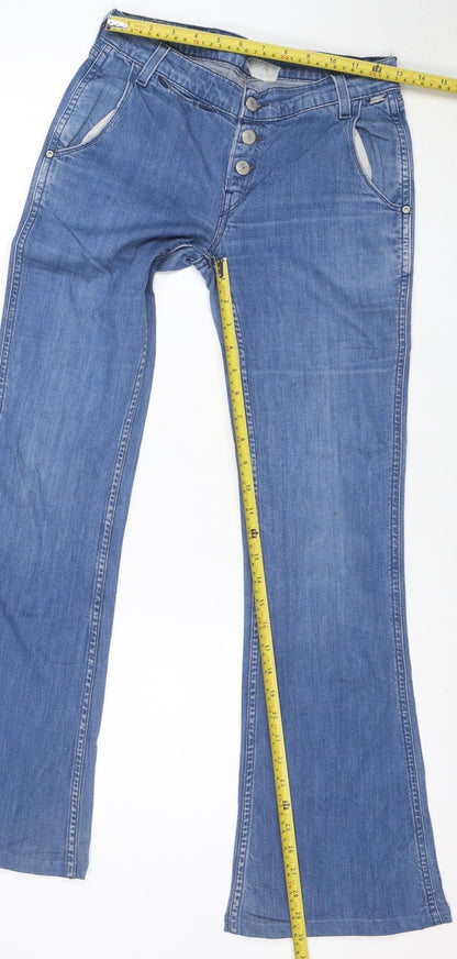 Levi's Women's Blue Bootcut Stretch Denim Jeans Size 10 Regular
