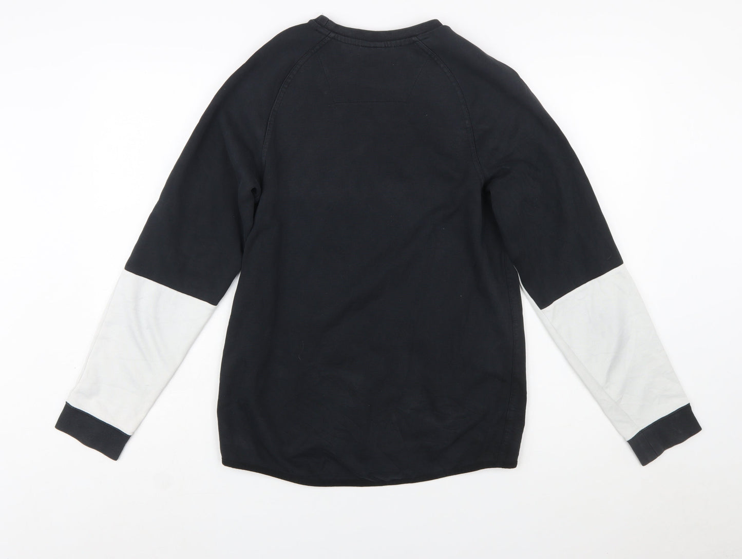Nike Men's Black & White Crew Neck Pullover Sweatshirt Size S