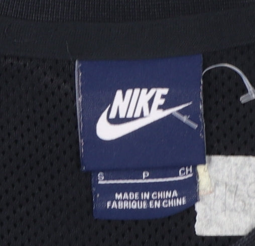 Nike Men's Black & White Crew Neck Pullover Sweatshirt Size S