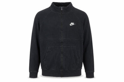 Nike Men's Black Full Zip Fleece Sweatshirt Size M