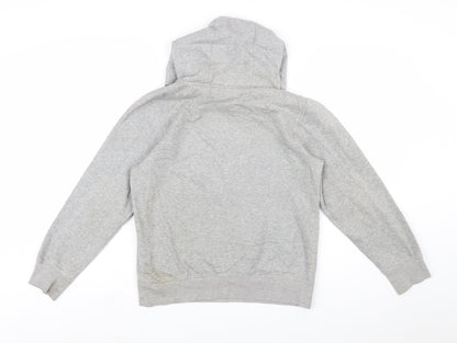 Nike SB Boys Grey Pullover Hoodie 12-13 Years Lined Cotton Blend
