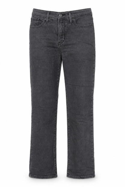 Levi's Women's Grey 314 Shaping Straight Stretch Jeans Size 31