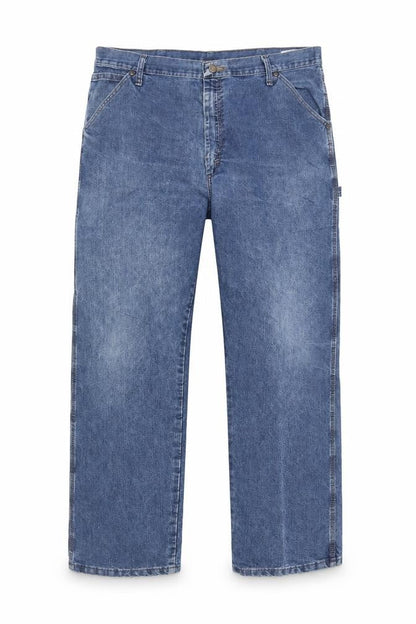 Wrangler Men's Blue 40x30 Carpenter Regular Fit Straight Jeans