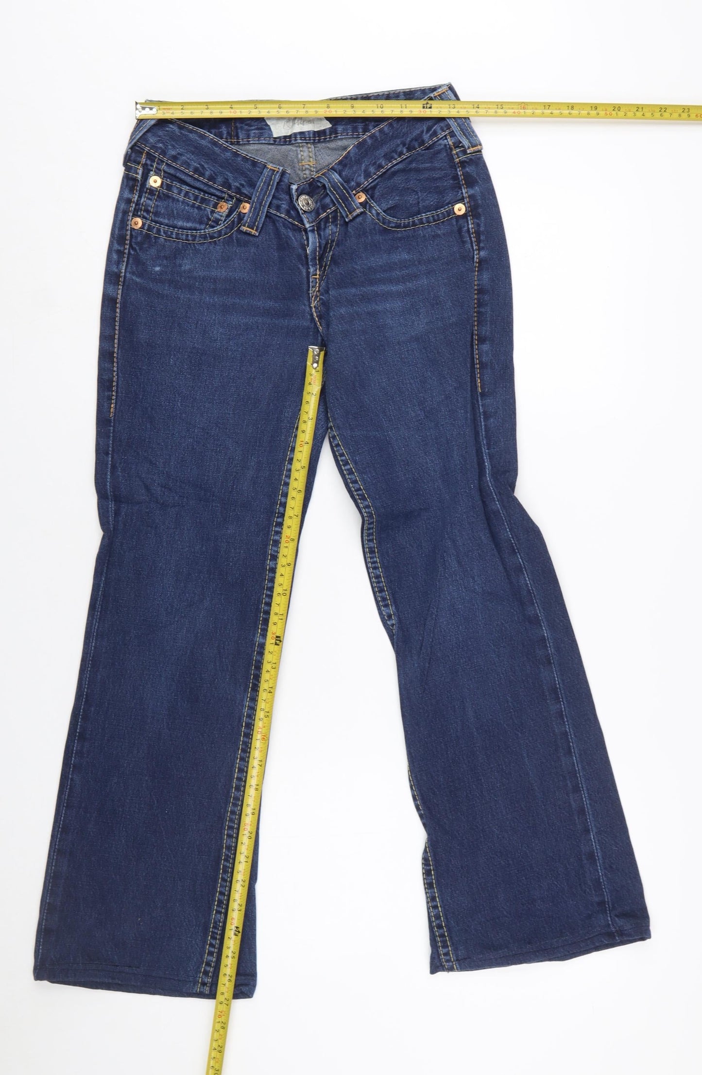 Levi Strauss Women’s Blue Bootcut 100% Cotton Jeans W28 L34