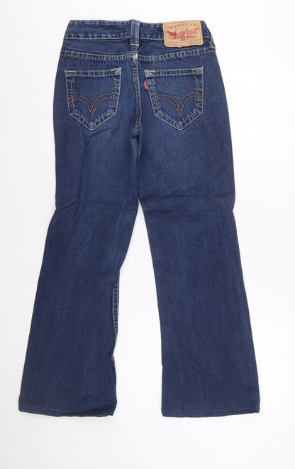 Levi Strauss Women’s Blue Bootcut 100% Cotton Jeans W28 L34