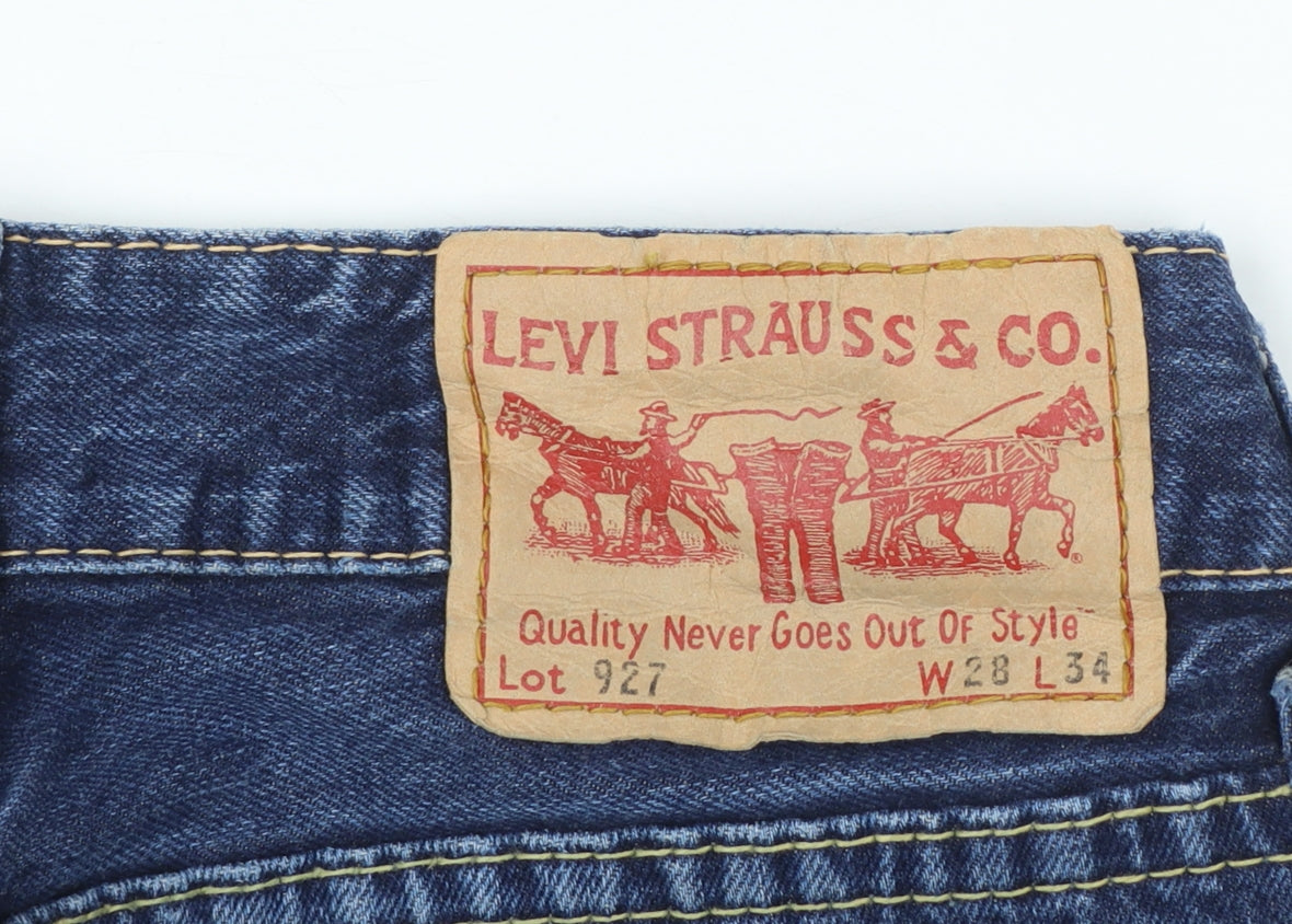 Levi Strauss Women’s Blue Bootcut 100% Cotton Jeans W28 L34