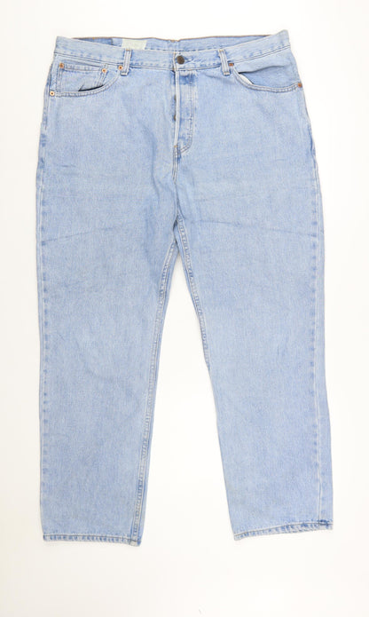 Levi's 582 Men's Blue Regular Straight Jeans W40 L30 Classic Denim