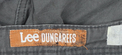 Lee Dungarees Men's Grey Cargo Shorts Size 42 Cotton Casual