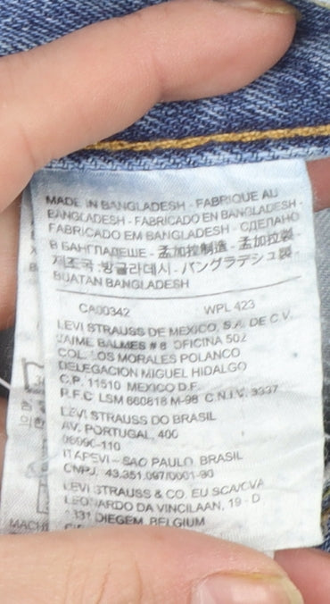 Levi's 550 Men's Blue Relaxed Fit Straight Leg Jeans W36 L34