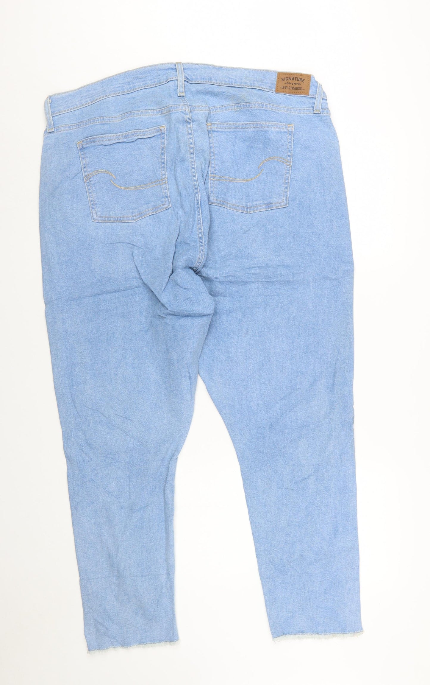 Levi Strauss Signature Heritage High Rise Skinny Light Blue Jeans Women’s Size 22 W36