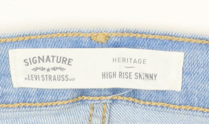 Levi Strauss Signature Heritage High Rise Skinny Light Blue Jeans Women’s Size 22 W36