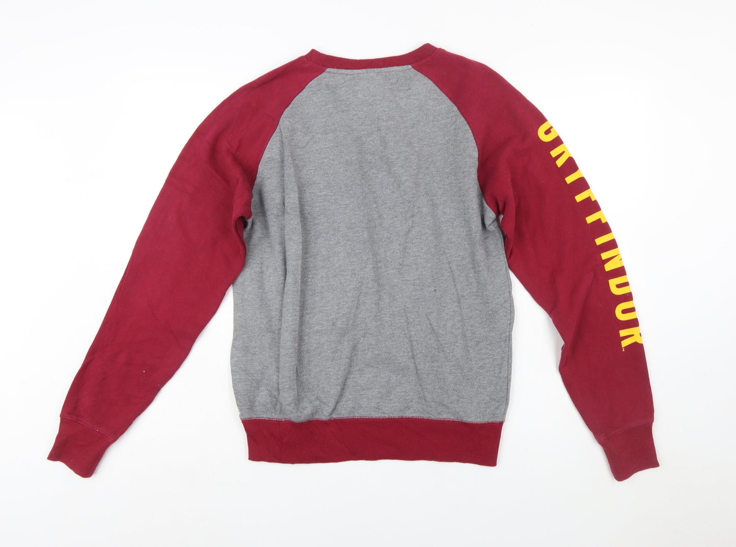 Harry Potter Gryffindor Grey & Maroon Women's Small Sweatshirt