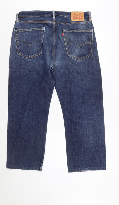Levi Strauss Men's Blue 751 Straight Leg Jeans W36 L30
