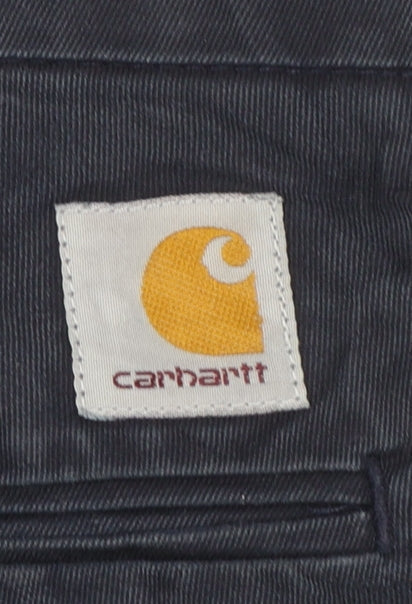 Carhartt WIP Men's Blue Chino Shorts Size 28 Regular Fit
