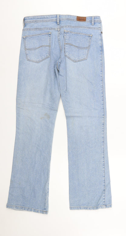 Lee Women’s Blue Straight Leg Jeans Size 10 Regular Denim