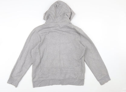 Levi's Men's Grey Logo Pullover Hoodie Size L