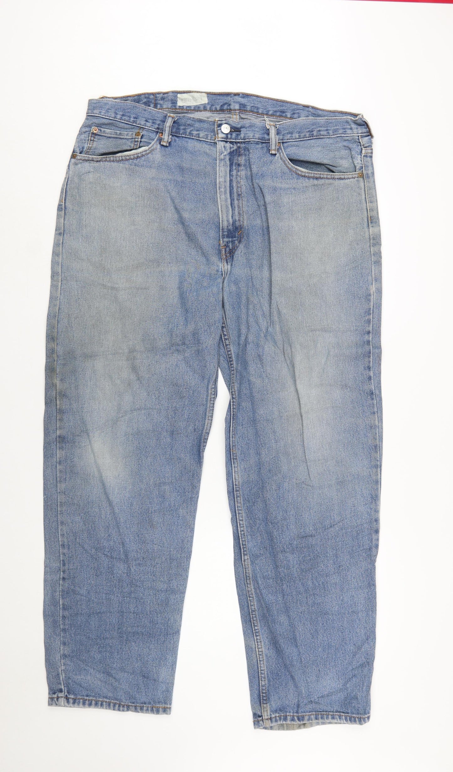 Levi's 550 Men's Blue Relaxed Fit Straight Leg Jeans W40 L32