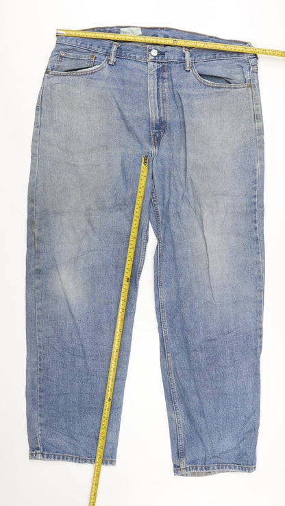 Levi's 550 Men's Blue Relaxed Fit Straight Leg Jeans W40 L32