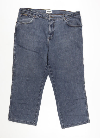 Wrangler Men's Blue Texas Straight Leg Jeans W40 L30 Regular Fit