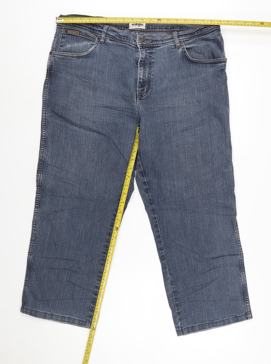 Wrangler Men's Blue Texas Straight Leg Jeans W40 L30 Regular Fit