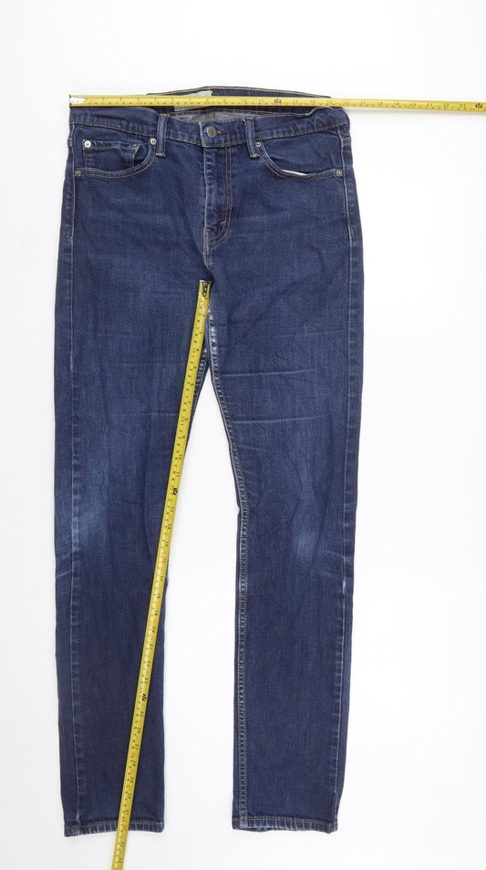 Levi's 510 Men's Blue Slim Fit Denim Jeans W32 L34
