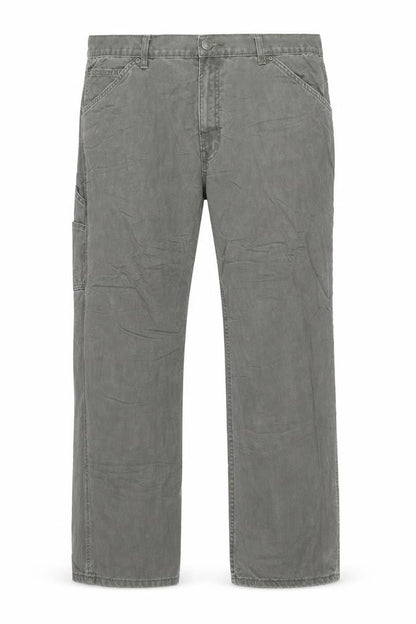 C.E. Schmidt Workwear Men's Grey 44x30 Straight Jeans Cotton Canvas