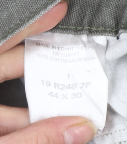 C.E. Schmidt Workwear Men's Grey 44x30 Straight Jeans Cotton Canvas
