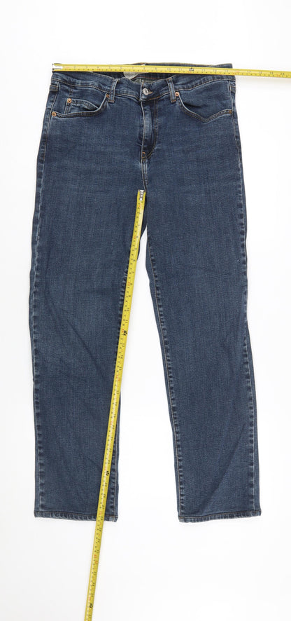 Levi's Premium 508 Men's Blue Straight Jeans W32 L34 Denim