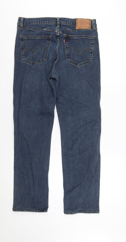Levi's Premium 508 Men's Blue Straight Jeans W32 L34 Denim