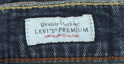 Levi's Premium 508 Men's Blue Straight Jeans W32 L34 Denim