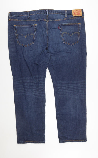 Levi's 541 Men's Blue 50x32 Athletic Fit Stretch Denim Jeans