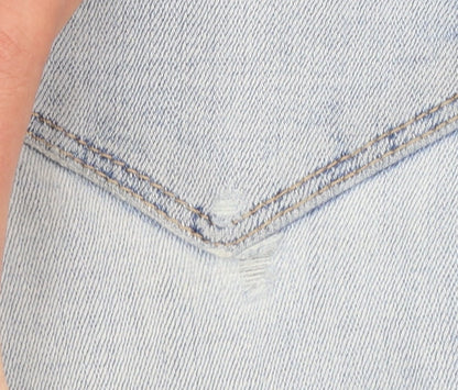 Levi's Womens Blue 724 High Rise Straight Jeans Size 27
