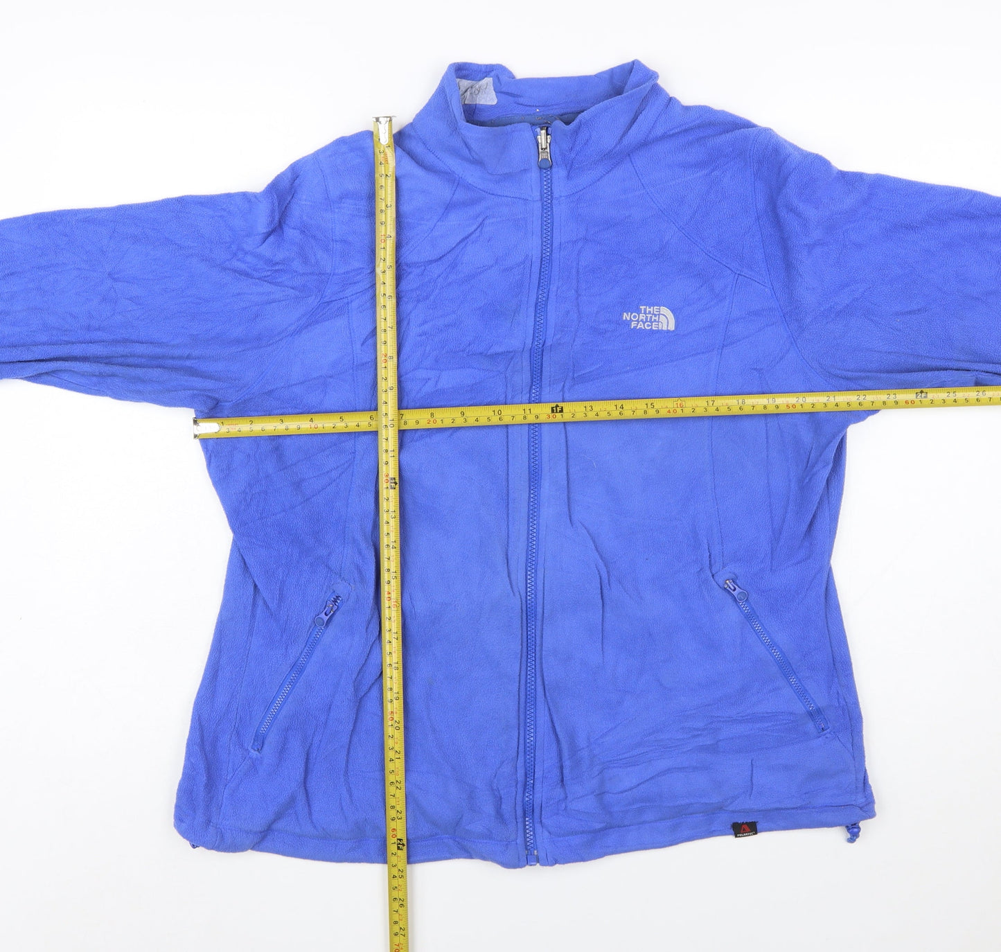 The North Face Women's Blue Fleece Full Zip Jacket XL